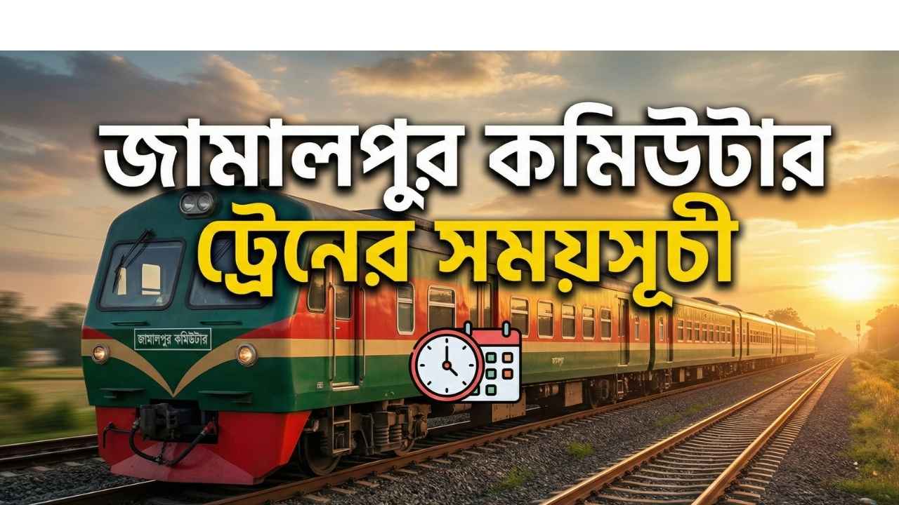 জামালপুর কমিউটার ট্রেনের সময়সূচী