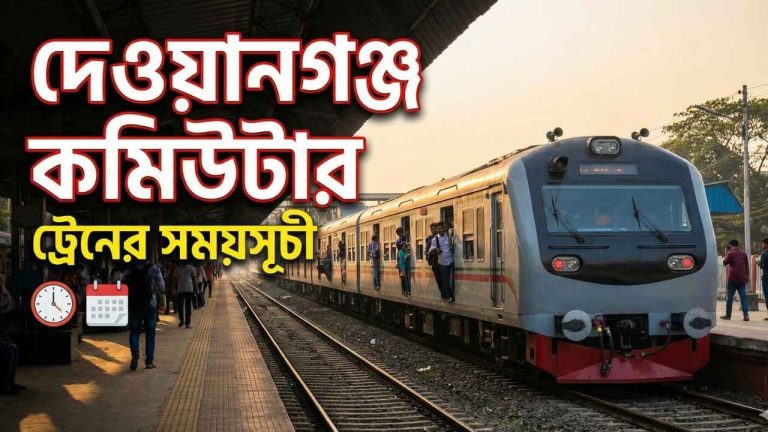 দেওয়ানগঞ্জ কমিউটার ট্রেনের সময়সূচী