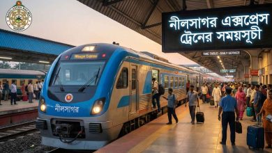 নীলসাগর এক্সপ্রেস ট্রেনের সময়সূচী