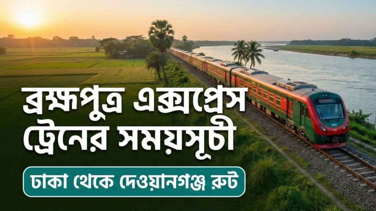 ব্রহ্মপুত্র এক্সপ্রেস ট্রেনের সময়সূচী