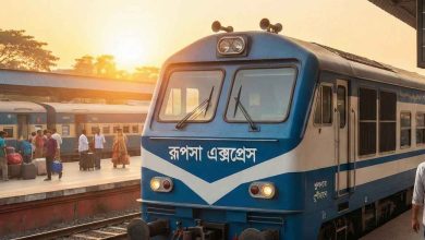 রুপসা এক্সপ্রেস ট্রেনের সময়সূচী