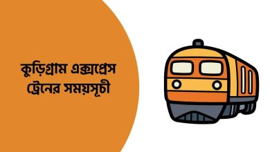 কুড়িগ্রাম এক্সপ্রেস ট্রেনের সময়সূচী