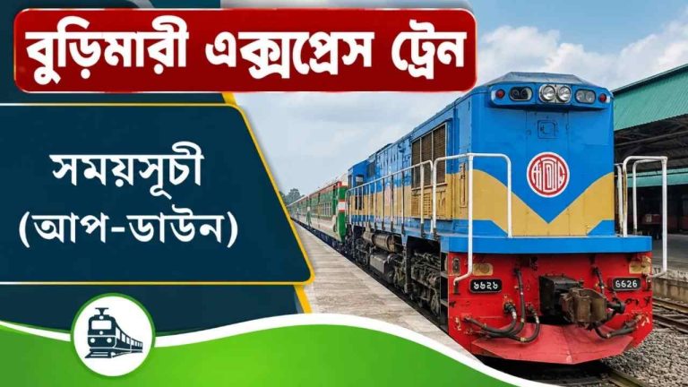 বুড়িমারী এক্সপ্রেস ট্রেনের সময়সূচী